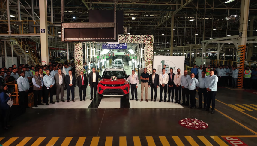Tata Motors Sanand Plant main banne wali first car neaxon 
